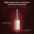 thumbnail image 3 of Upgraded Hotend Kit with Plated Copper Block Heatbreak High 300℃ with 1 Extra Hardened Steel Nozzle Compatible with Bambu Lab X1 Carbom Combo P1P 3D Printer Suitable for 1.75mm Filaments P, 3 of 7