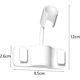 thumbnail image 3 of Soporte de cabezal de ducha ajustable con montaje adhesivo, ajuste universal, ahorra espacio y es impermeable., 3 of 5