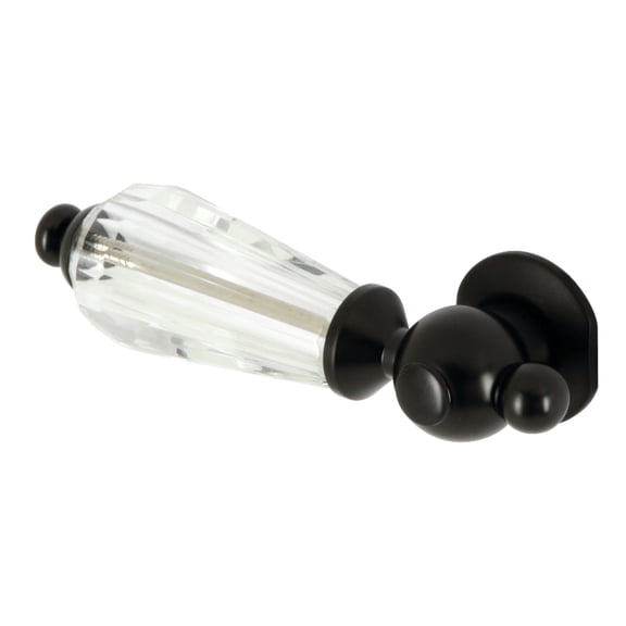 Kingston Brass KTWLL0 Wilshire Front Mount Toilet Tank Lever, Left/Right Installation in Matte Black