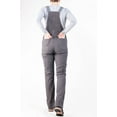thumbnail image 2 of Dovetail Workwear Freshley, Straight Leg Fit, Womens Overall, 13 Functional Pockets, Grey Canvas, 2 of 6