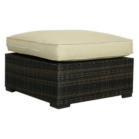 Creative Living South Hampton Sectional Ottoman with Cushion