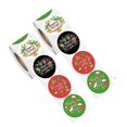 thumbnail image 1 of 2 rolls stickers ornament envelope stickers decor for Christmas, 1 of 5