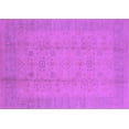 thumbnail image 1 of Ahgly Company Indoor Rectangle Oriental Purple Industrial Area Rugs, 4' x 6', 1 of 4