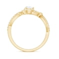 thumbnail image 2 of Rosec Jewels Lab Diamond Promise Engagement Ring - Love Knot Ring - Valentines Gift, 14K Yellow Gold, US 12.00, 2 of 8