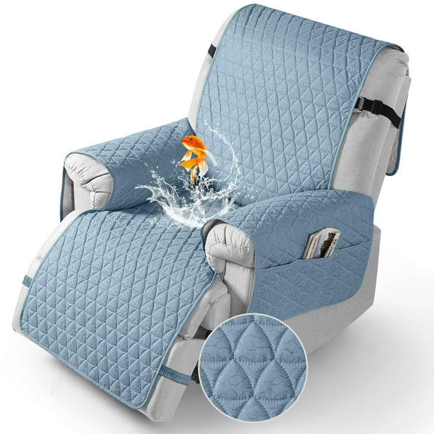 Funda reclinable impermeable TAOCOCO con antideslizante, azul