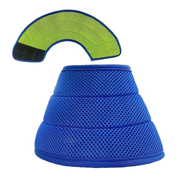 Pet Recovery Collar Adjustable Soft Dog Cone Collar Lightweight Breathable After Surgery Protection Collar Pet Supply