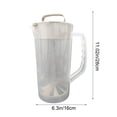 thumbnail image 3 of Rirozkan Mixing Pitcher, Cold Brew Coffee Maker with Plunger, Leakproof Drink Container, Wide Mouth Iced Tea Pitcher 1.8 Liter, 3 of 6
