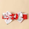 thumbnail image 4 of Mercatoo Baby Girls' Summer Strap Watermelon Print Spliced Dress Summer Temperament Dress Princess Dress Children's, 4 of 8