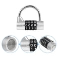 thumbnail image 2 of Miangastore Safety Combination Padlock 4 Digit Combination Lock School Combination Padlock, 2 of 8