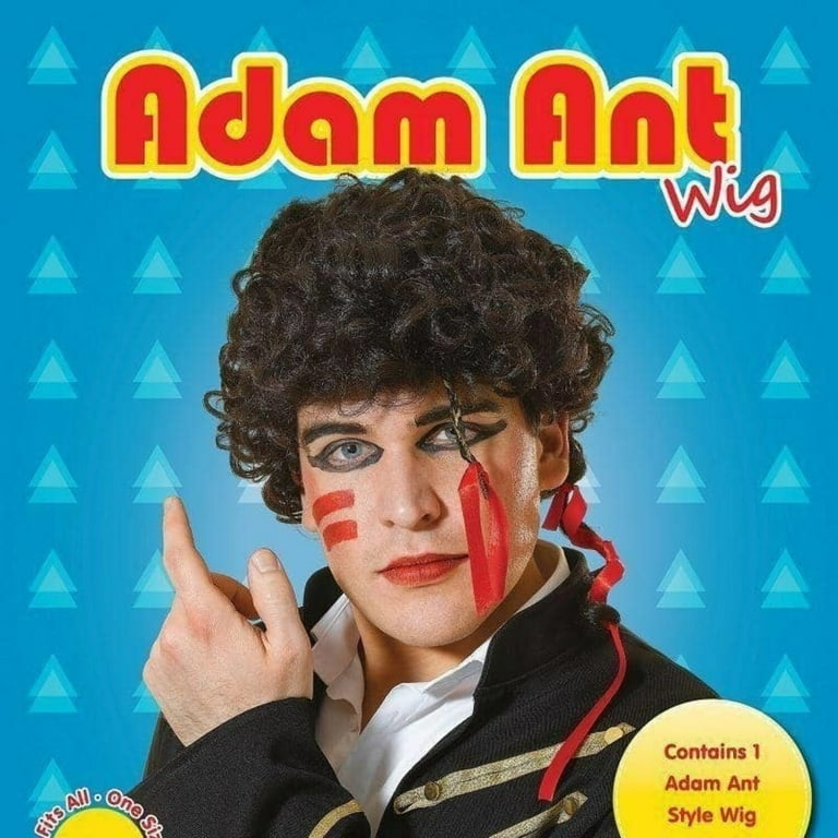 Mens Adam Ant Adult Costume Male Halloween Mens Adam Ant Adult Costume Male Halloween