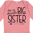thumbnail image 4 of Inktastic i'm the awesome big sister Girls Long Sleeve Baby Bodysuit, 4 of 5