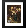 thumbnail image 2 of Marie Egner 12x14 Black Modern Framed Museum Art Print Titled - Maria Anzbach (Iris), 2 of 5
