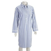 Women's Plus Striped Nightshirt