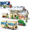 thumbnail image 1 of Set de Construcción 4 en 1 Pueblo Navideño 2056 Piezas, 1 of 7
