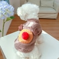thumbnail image 5 of Bobasndm Rudolph Red Nose Reindeer Pet Sweater Dog Sweater Winter Clothes Autumn Winter Clothes, 5 of 9