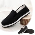 thumbnail image 2 of Chinese Traditional Beijing Shoes Kung Fu Tai Chi Shoes Rubber Sole Unisex Black, 2 of 9