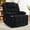Black, variant on GEEYOO Recliner Chair for Adults with Massage and Heating,Zero-Gravity Recliners with Cup Holders & Side Pockets Electric Power Recliner Chair for Living Room,Chenille,Dark Grey