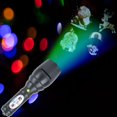thumbnail image 3 of Favores de fiesta de Halloween para niños Proyector de luz de linterna de mano de música LED con 12 patrones Lámpara de linterna deslizante para fiesta Navidad Halloween ANGGREK Otros, 3 of 8