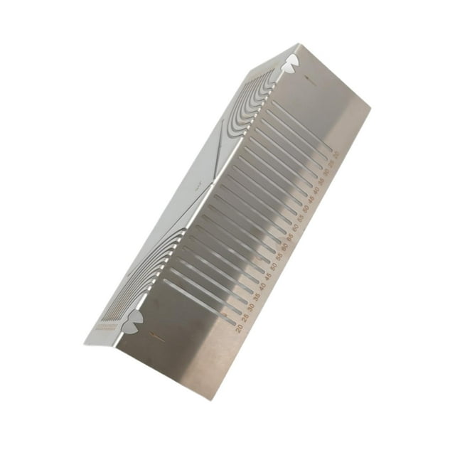 QualitChoice Angle ARC Marking Tool Professional Reusable Linear ARC Dual Purpose Scriber Large Silver Small