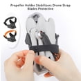 thumbnail image 2 of Propeller Holder Stabilizers Drone Strap Prop Fixing Aircraft Effectively Protective Guard Silicone Cover Landing Two Color, 2 of 9