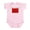 Petal Pink, variant on CafePress - MOROCCAN AMERICAN Infant Bodysuit - Baby Light Bodysuit, Size Newborn - 24 Months