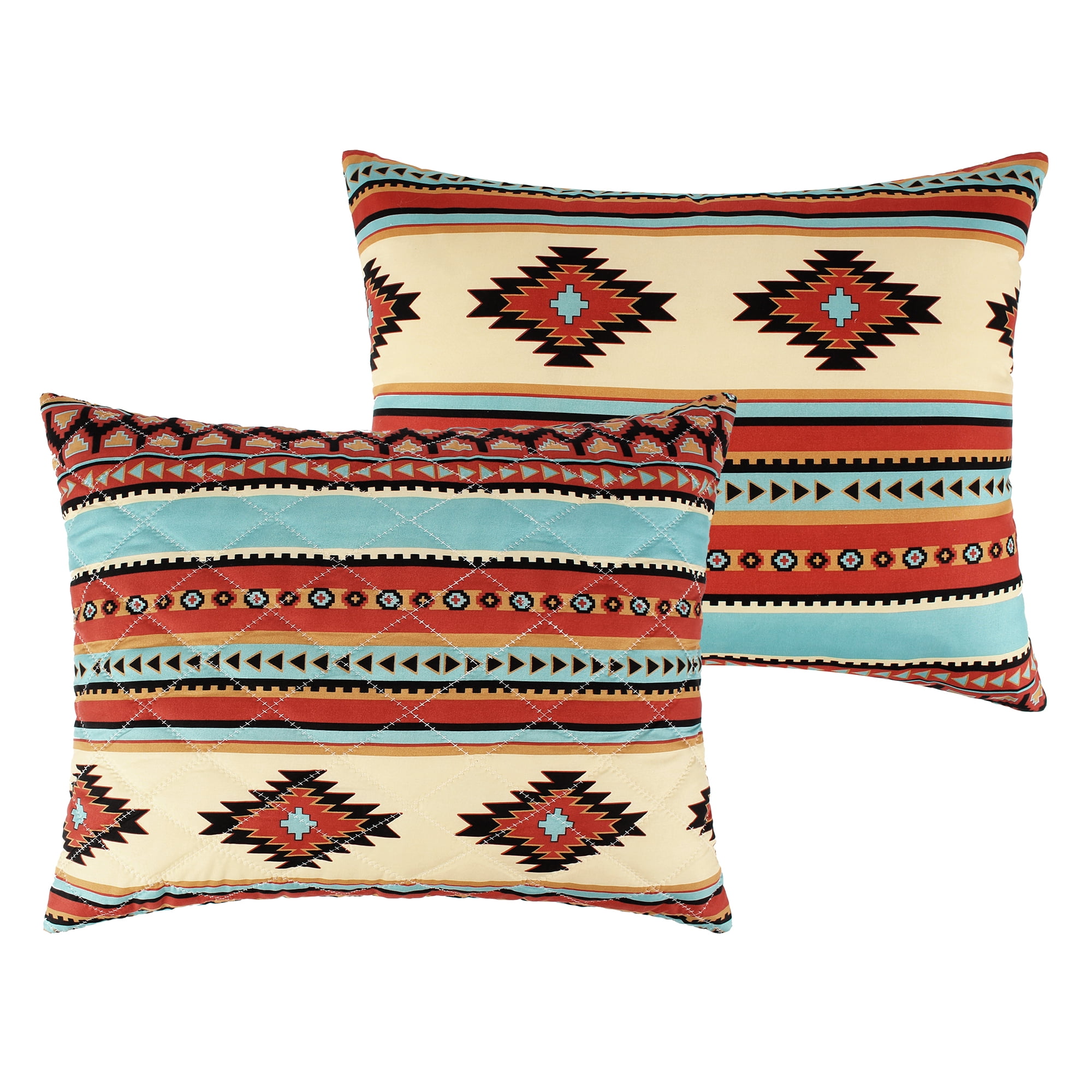Greenland Home Fashions Red Rock Boho Southwestern Quilt Set, 2-Piece Twin/XL