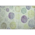 thumbnail image 2 of Addison Rugs Mayfield Premium Machine Washable Transitional Geometric Aloe Rectangle Rug, 1'8" x 2'6", 2 of 6