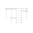 thumbnail image 1 of Kit de armario personalizado Rubbermaid Configurations de 6 a 10 pies, blanco, 1 of 8