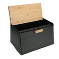 thumbnail image 1 of Caja de pan de hierro, caja de pan de hierro Caja de pan de hierro trapezoidal Soporte Caja de pan Gran capacidad Características de vanguardia, 1 of 8