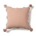 thumbnail image 3 of Better Homes & Gardens Tufted Trellis Decorative Throw Square Pillow, 20" x 20", Coral, 3 of 6