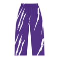 thumbnail image 2 of Effete Feline Claw Marks Scratch Women Pajama Pants (AOP), 2 of 6