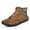 Brown, variant on Men's commuting multi-functional ankle boots - Outdoor high-top casual boots