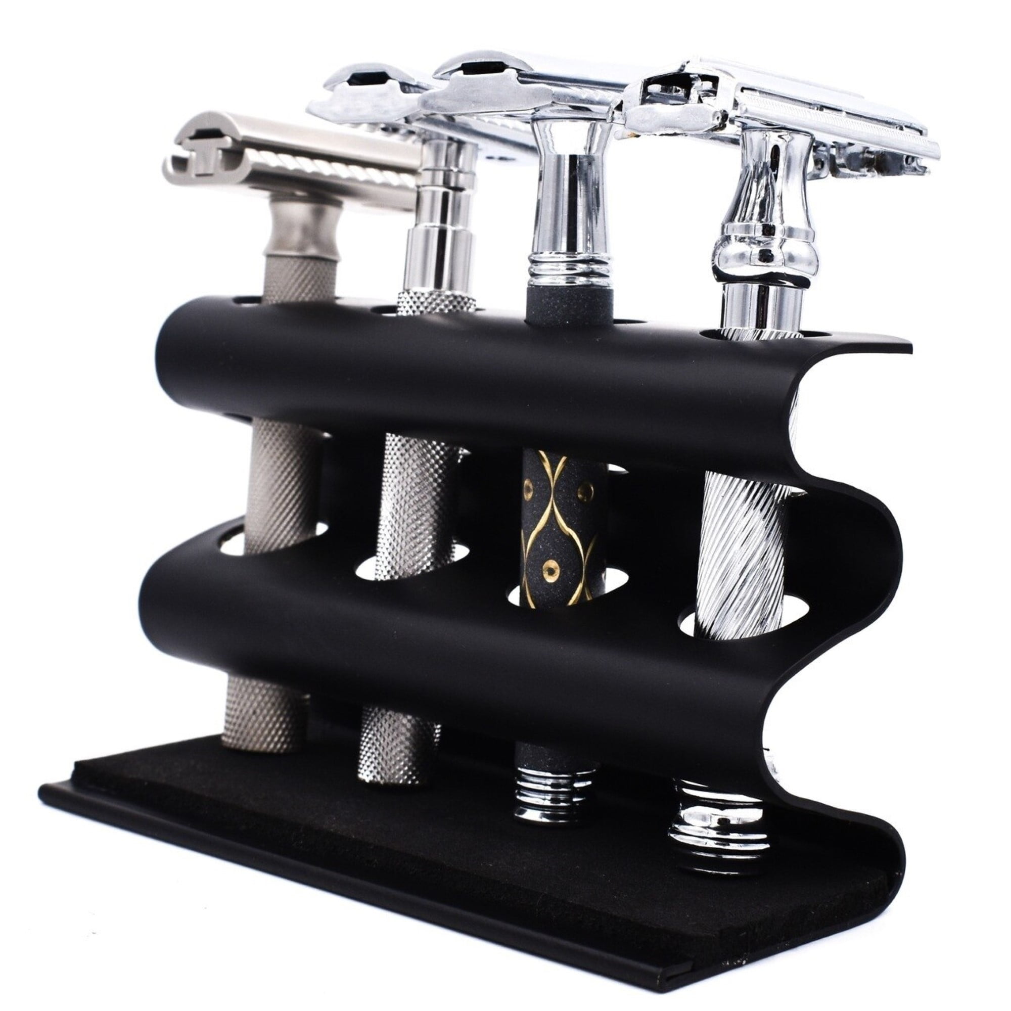 Parker's Double Edge Safety Razor Stand Holds Four Double Edge Safety