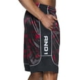 thumbnail image 3 of AND1 Mens and Big Mens All Courts 11" Printed Shorts, up to Sizes 5XL, 3 of 4