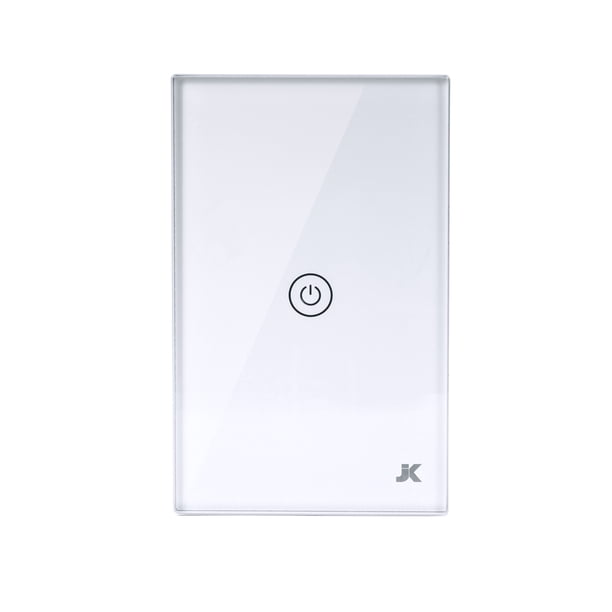 Interruptor de luz inteligente WiFi Interruptor táctil de pared Control remoto por aplicación