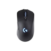 Logitech G703 LIGHTSPEED Wireless Gaming Mouse w/ HERO 25K Sensor, LIGHTSYNC RGB, POWERPLAY Compatible, Lightweight 95g+10g Optional, 100-25,600 DPI, Rubber Side Grips
