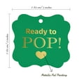 thumbnail image 7 of Inkdotpot Ready To Pop Baby Shower Bottle Tag Real Gold Foil Favor Bracket Shape Hang Tags Pack Of 50, 7 of 7
