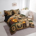 thumbnail image 3 of Homewish Deer Bear 7-Piece Twin Bedding Sets for Boys Girls,Bohemian Aztec Bedding Comforter Set,Retro Vintage Breathable Sheet Sets,Breathable Home Decor,Reversible, 3 of 8