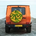 thumbnail image 6 of Goofa Fresh Corn 1 Pattern Universal Tire Cover for Jeep, SUV, Truck, and Trailer – Waterproof, UV-Resistant,Easy to Install, Fits 14"-17" Tires-17 inch, 6 of 6