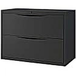 36" W Premium Lateral File Cabinet, 2 Drawer, Black - image 2 of 3