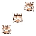 thumbnail image 3 of Thinsony 36 Pieces Ear Gauges Stretching Kit Expanders Plugs 14G-00G Rose Gold 36 Pcs 3Set, 3 of 6