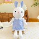 thumbnail image 1 of 2023 Soft / Cartoon / Cute / Rabbit Plush Toy / Rabbit Doll Wearing Small Daisy Print Lace Skirt/ Children's Birthday Giftblue35cm Deng Xun unisex, 1 of 2