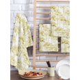 thumbnail image 2 of Watercolor Forest Green Kitchen Dish Towels for Drying Dishes Set of 3, Abstract Art Modern Trees Waffle Weave Microfiber Hand Tea Bathroom Towels Quick Dry & Absorbent Towel 15.7x23.6, 2 of 7