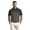 Black Caviar Chest Stripe, variant on Men's & Big Men's Performance Heather Chest Striped Print Short Sleeve Golf Polo Shirt, Sizes S-5XL