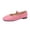 Pink, variant on YOUYEDIAN Mary Jane Shoes Women Slip on Dressy Flats Shoes for Women 2026 New Fashion Non-Slip Shoes for School Formal Walking (Pink)