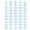 A004- Light Blue, variant on Number Beads Bulk 50 Pack Light Blue Plastic Number Beads for Bracelets Jewelry Making Supplies for Adults and Kids Craft Projects Great Gift for Diy Hobbyists