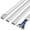 Grey, variant on CozyNestF Cord Hider, 62.8in Cord Covers for 6-8 Wires on Wall Cable Hider Cable Management Wire Hiders for TV on Wall Wire Covers for Cords Cable Cover Wall 4X L15.7 W2.36 H0.75in White