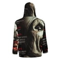 thumbnail image 3 of Terrifier Full Zip Hoodies Hooded Long Sleeve Jacket Lightweight Sweatshirt Warm Winter Coats 2XL, 3 of 6