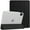 Black, variant on DuraSafe Cases iPad PRO 11 Inch 2nd 3rd 4th [ PRO 11 2020 2 2021 3 2022 4 Gen ] A2377 A2459 A2228 A2068 A2230 A1980 A2013 A1934 A1979 TriFold Hard Smart PC Translucent Back Cover - Orange
