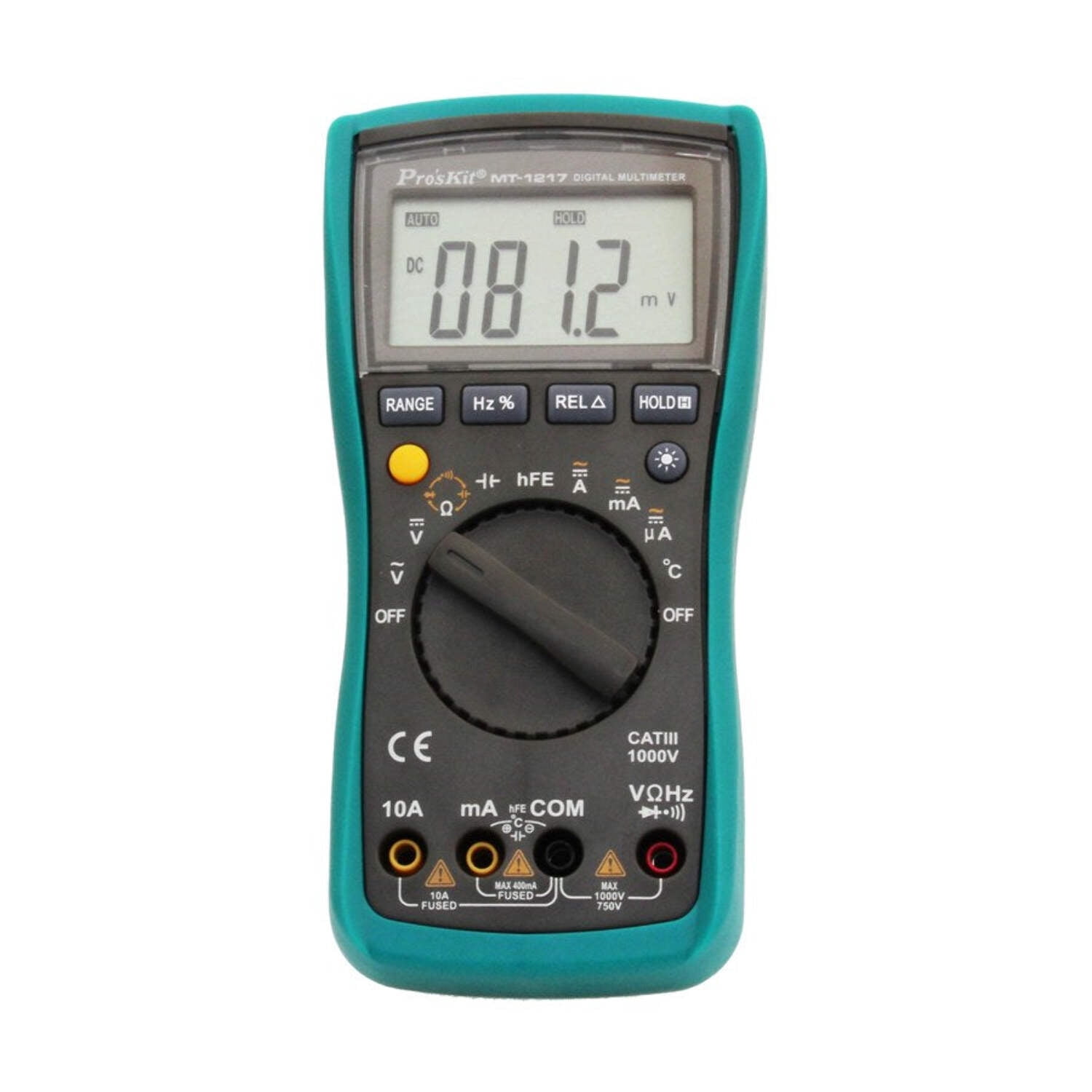 Eclipse Tools MT-1217 3 3-4 Digits Auto Ranging Digital Multimeter